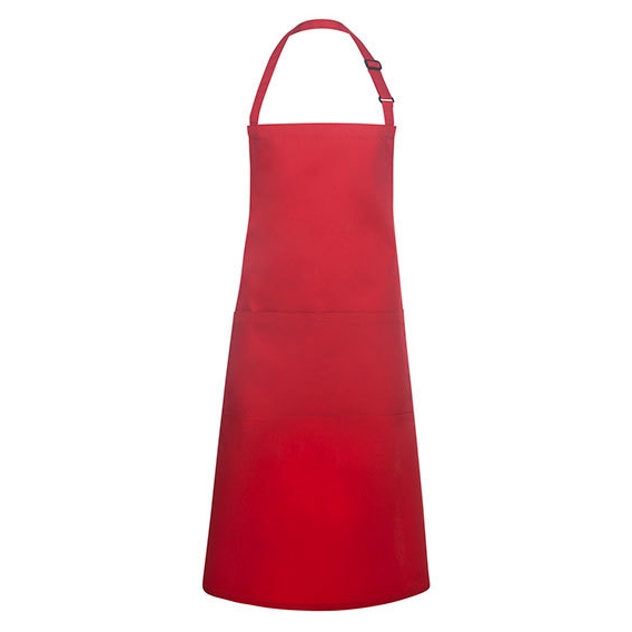 Bib Apron Basic with Pocket and Buckle