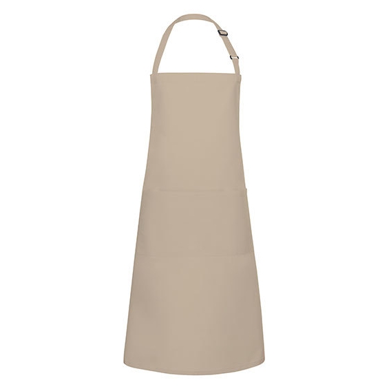 Bib Apron Basic with Pocket and Buckle
