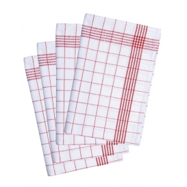 Checkered dishcloth (pack of 10 pieces)