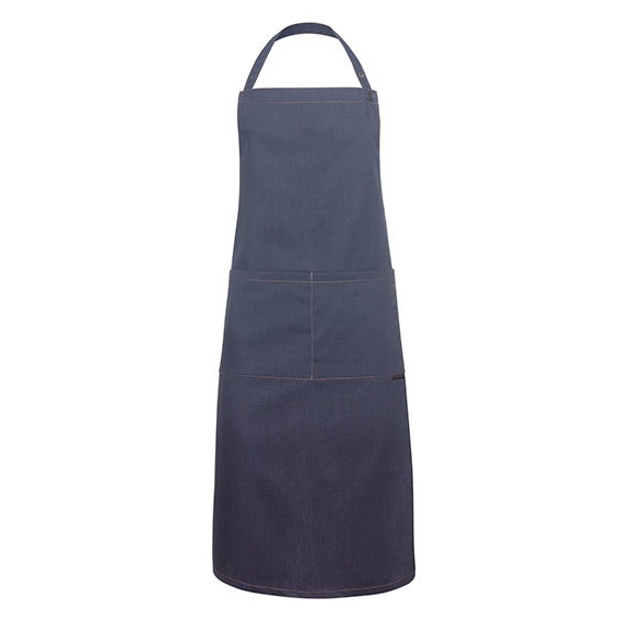 Bib Apron Jeans-Style with pocket