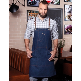 Bib Apron Denim X-Style