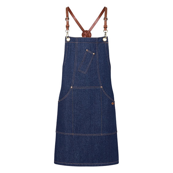 Bib Apron Denim X-Style