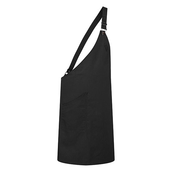 Asymmetrical Bib Apron Classic with Pocket