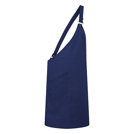 Asymmetrical Bib Apron Classic with Pocket