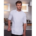 Short-Sleeve Throw-Over Chef Shirt Basic