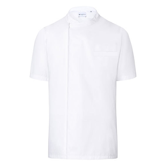Short-Sleeve Throw-Over Chef Shirt Basic