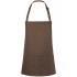 Short Bib Apron Basic with Buckle and Pocket