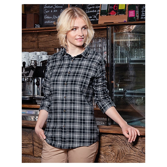 Ladies` Checked Shirt Urban