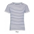Kids` Round Neck Striped T-Shirt Miles