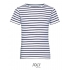 Kids` Round Neck Striped T-Shirt Miles