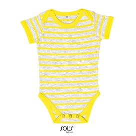 Baby Striped Bodysuit Miles