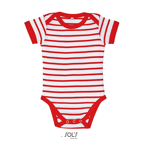 Baby Striped Bodysuit Miles