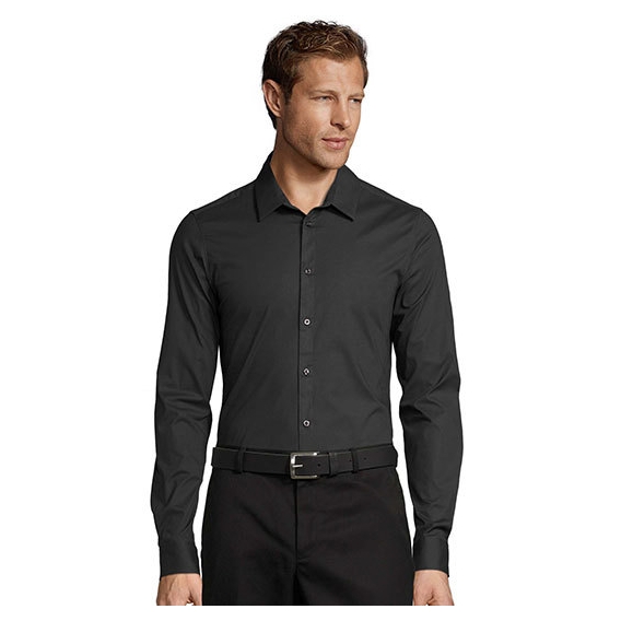 Men`s Long Sleeve Stretch Shirt Blake