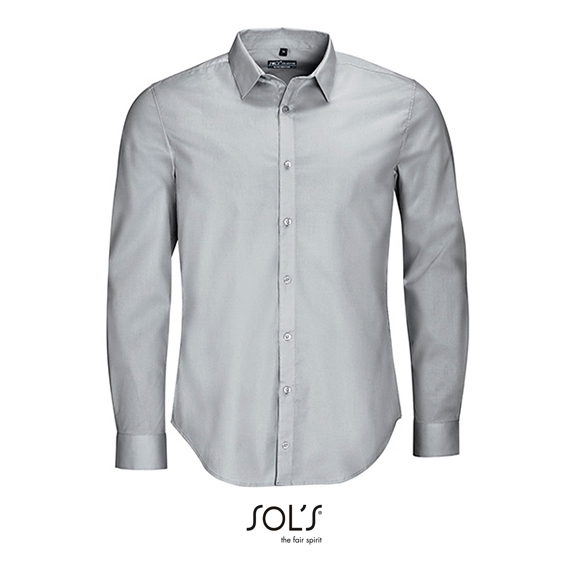 Men`s Long Sleeve Stretch Shirt Blake