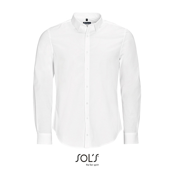 Men`s Long Sleeve Stretch Shirt Blake