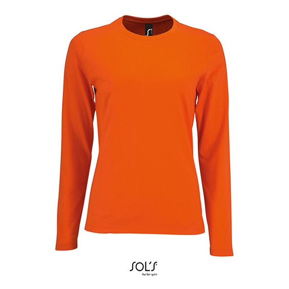 Women`s Long-Sleeve T-Shirt Imperial