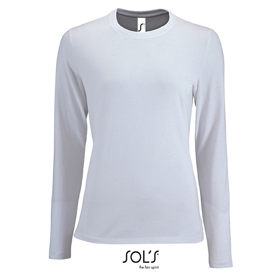 Women`s Long-Sleeve T-Shirt Imperial