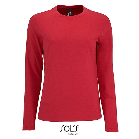Women`s Long-Sleeve T-Shirt Imperial