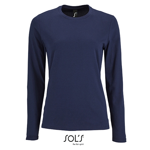 Women`s Long-Sleeve T-Shirt Imperial