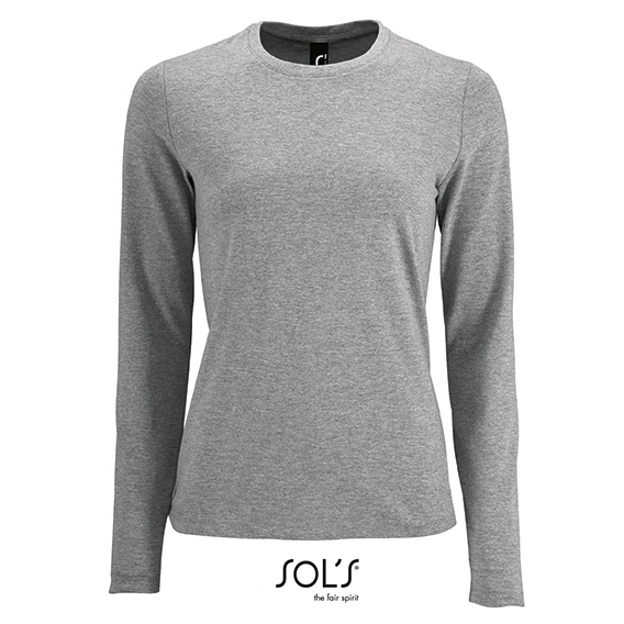 Women`s Long-Sleeve T-Shirt Imperial