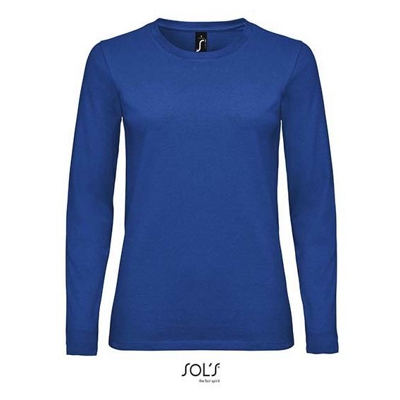 Women`s Long-Sleeve T-Shirt Imperial