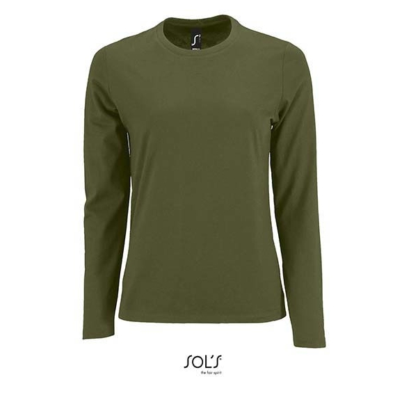 Women`s Long-Sleeve T-Shirt Imperial