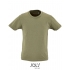 Kids` Round Neck Short-Sleeve T-Shirt Milo