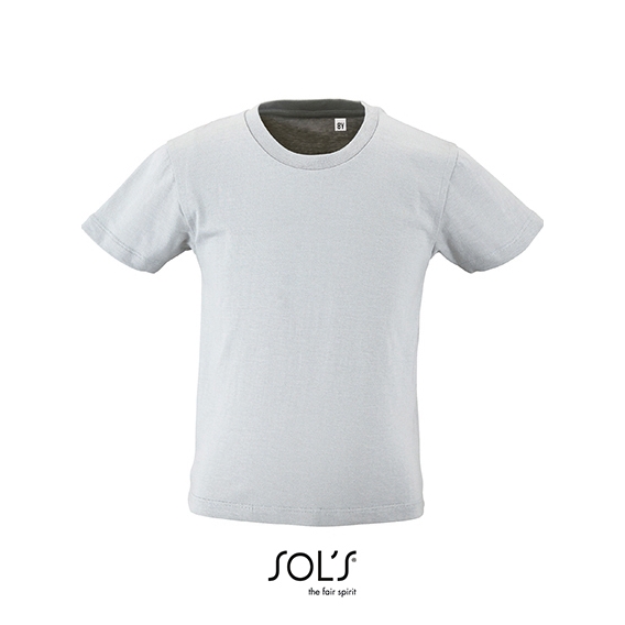 Kids` Round Neck Short-Sleeve T-Shirt Milo