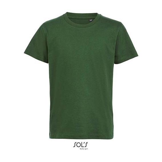 Kids` Round Neck Short-Sleeve T-Shirt Milo