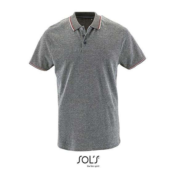 Men`s Heather Polo Shirt Paname