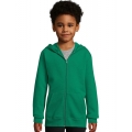 Kids` Zip Hoodie Stone