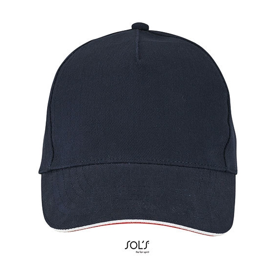 Unisex Contrast Three-Colour Cap Longchamp