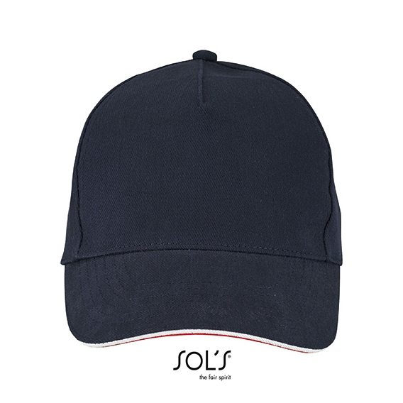 Unisex Contrast Three-Colour Cap Longchamp