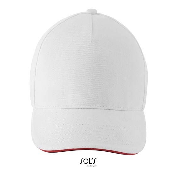 Unisex Contrast Three-Colour Cap Longchamp