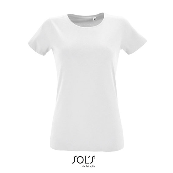 Women`s Round Neck Fitted T-Shirt Regent