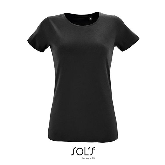 Women`s Round Neck Fitted T-Shirt Regent
