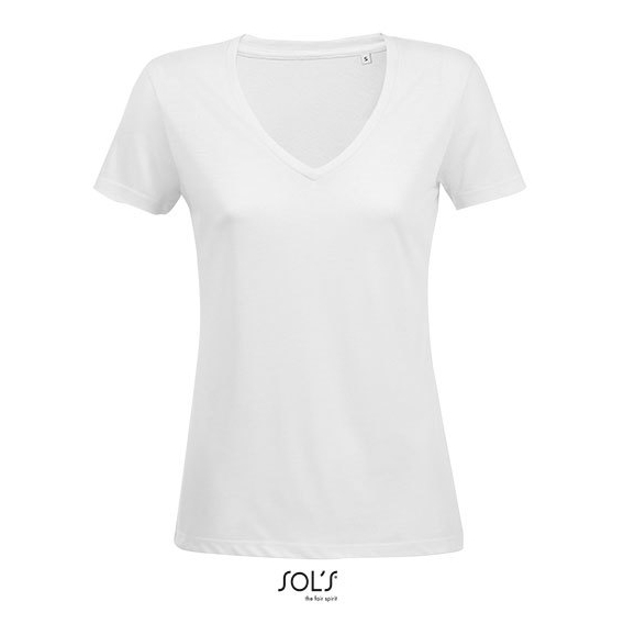 Women´s Flowy V-Neck T-Shirt Motion