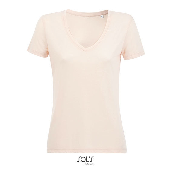 Women´s Flowy V-Neck T-Shirt Motion