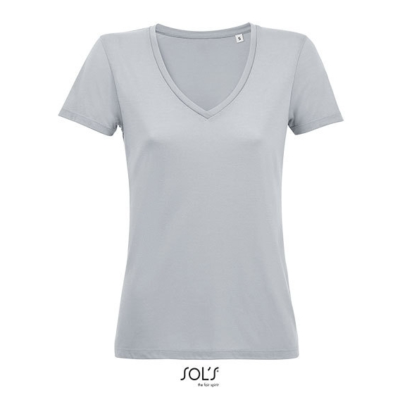 Women´s Flowy V-Neck T-Shirt Motion