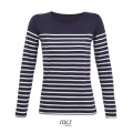 Women Long Sleeve Striped T-Shirt Matelot