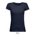 Women Short Sleeve T-Shirt Rainbow