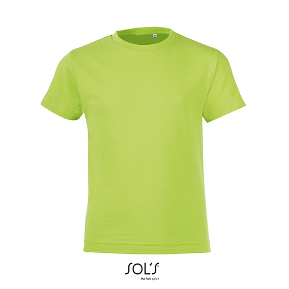 Kids` Round Collar T-Shirt Regent Fit