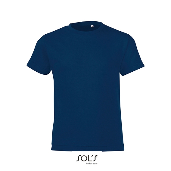Kids` Round Collar T-Shirt Regent Fit