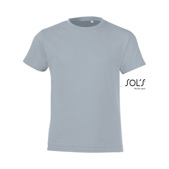 Kids` Round Collar T-Shirt Regent Fit