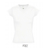 Ladies` V-Neck-T-Shirt Moon