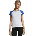 Women`s Raglan Colour-T Milky