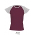Women`s Raglan Colour-T Milky