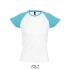 Women`s Raglan Colour-T Milky