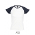 Women`s Raglan Colour-T Milky