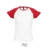 Women`s Raglan Colour-T Milky